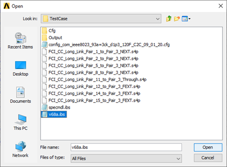 Ibis File Generating a COM Analysis Report Using IBIS-Based Transition Data