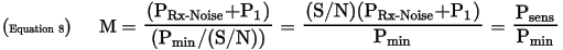  EMI Margin equation.