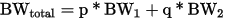 Bandwidth equation.