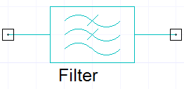 Filter circuit symbol.