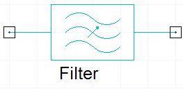 Filter circuit symbol.