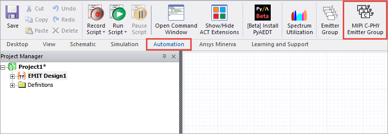 MIPI C-PHY Emitter Group Icon