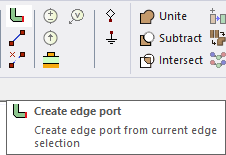 Create Edge Port Create Edge Port
