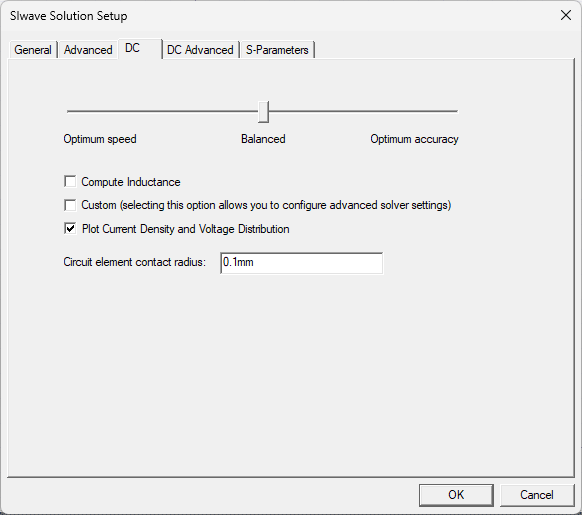 SIwave Solution Setup - DC