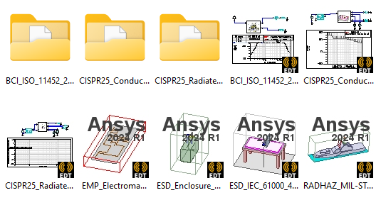 Electromagnetic interference and electromagnetic compatibility models. 
