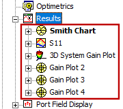 access reports from the project manager's Results node