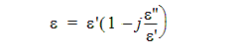 permittivity of dielectrics equation