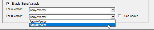 Sizing Variable for New 3D Component Array