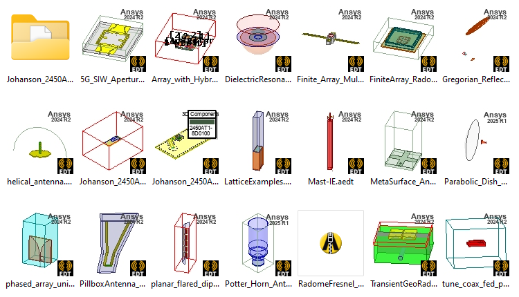 Antenna Model example graphics