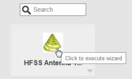 HFSS Antenna Wizard icon.