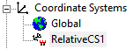 Coordinate Systems icon, RelativeCS1.