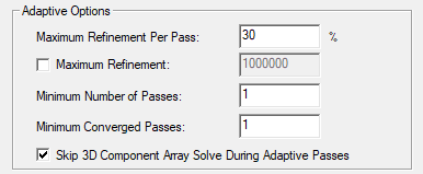 Adaptive Options groupbox.
