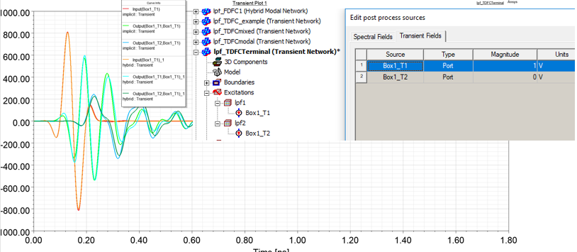 Edit Post Process Sources dialog.