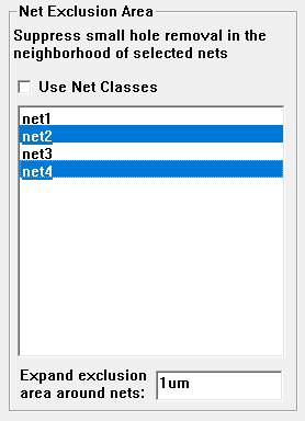 Remove Small Holes Window