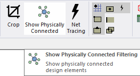 Show Physically Connected Button