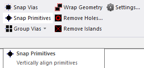 Snap Primitives Button