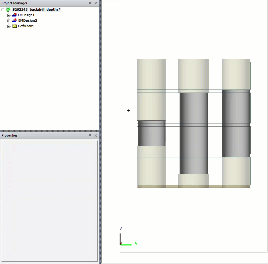 Project Variables in the Properties Window