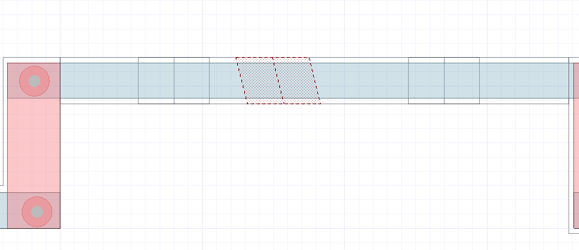 Creating a Bend in the Layout Editor