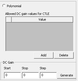 Allow DC Gain Group Box