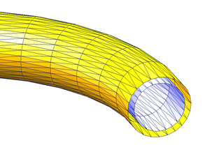 Model shown with larger and smaller aspect ratio options.