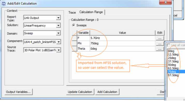 Add/Edit Calculation window.