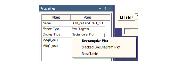Rectangular Plot Shortcut Menu