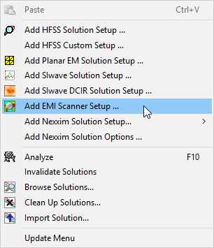 Right-Click Menu
