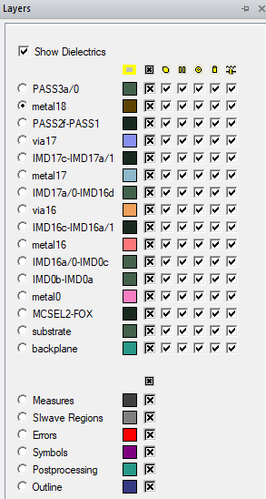 Layers Window Layers Window