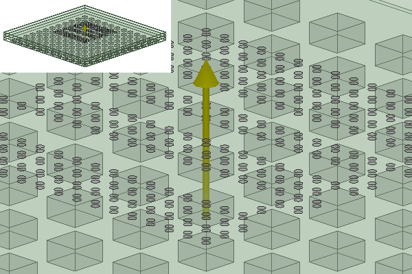 Icepak PCB component solderbump and solderball example.