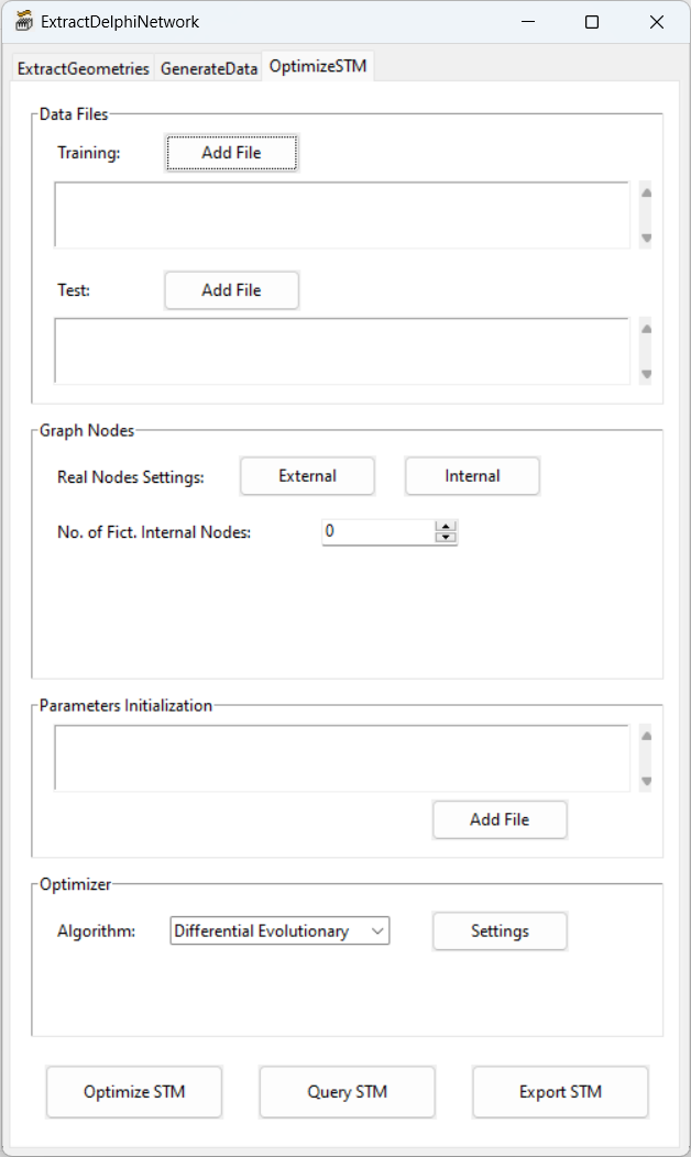 Icepak Extract Delphi Network toolkit Optimize STM tab.