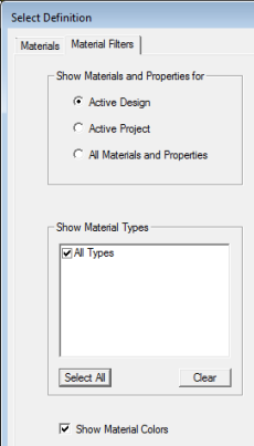 Filtering Materials
