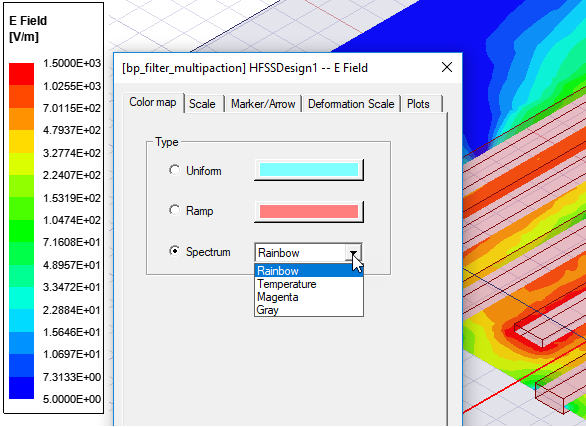 Modifying Field Plot Colors