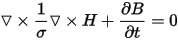 Derived equation from Maxwell equations