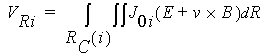 Equation for ohmic drop across the i-th conductor loop