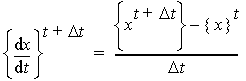 Equation for backward time-stepping