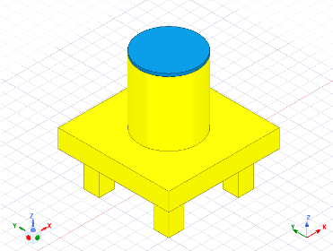 3D Component model.
