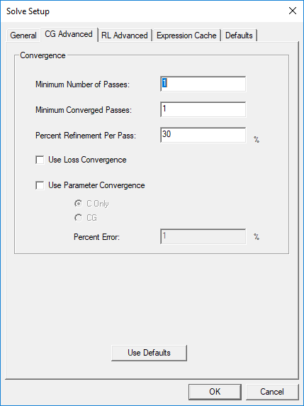 CG Advanced Tab CG Advanced Tab