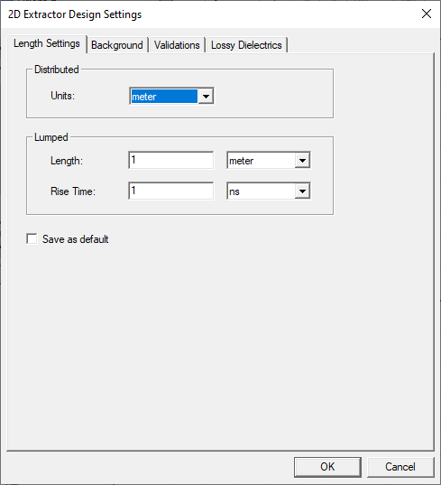 Design Settings - Validations Design Settings - Validations