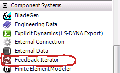 Component Systems, Feedback Iterator highlighted.