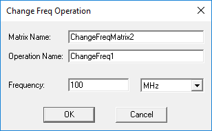 Change Freq Operation