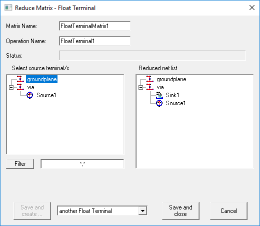 Reduce Matrix, Float Terminal