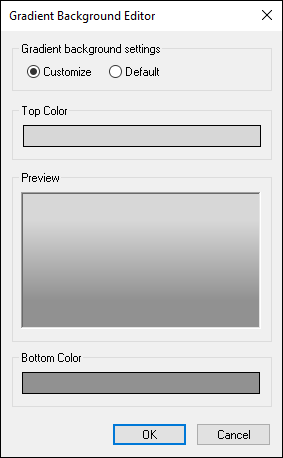 Gradient Background Editor