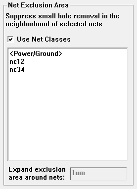 Remove Small Holes Window