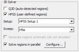 3D Solver Pane 3D Solver Pane