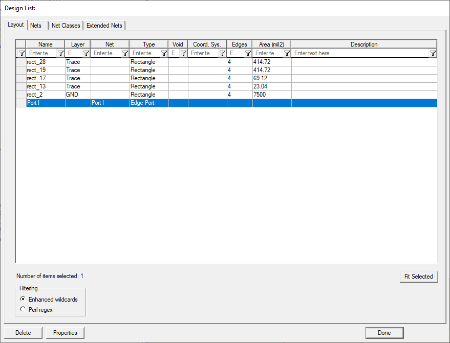 List Window List Window