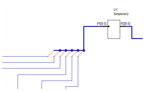 Schematic of Bus Consisting of Multiple Nets.