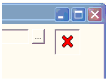 X button