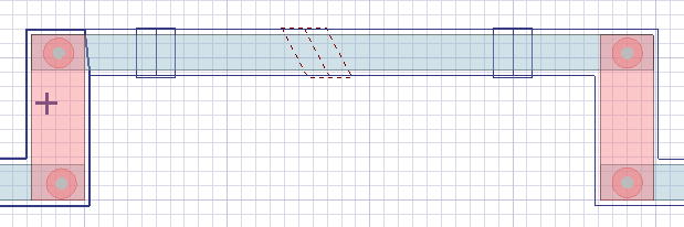Creating a Bend in the Layout Editor Creating a Bend in the Layout Editor