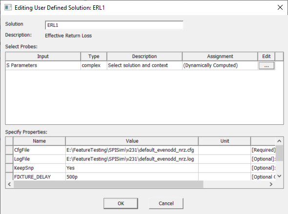 Generate an ERL Calculation Report with a User Defined Solution