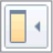 A square. Inside it, a rectangle is in the left half. 